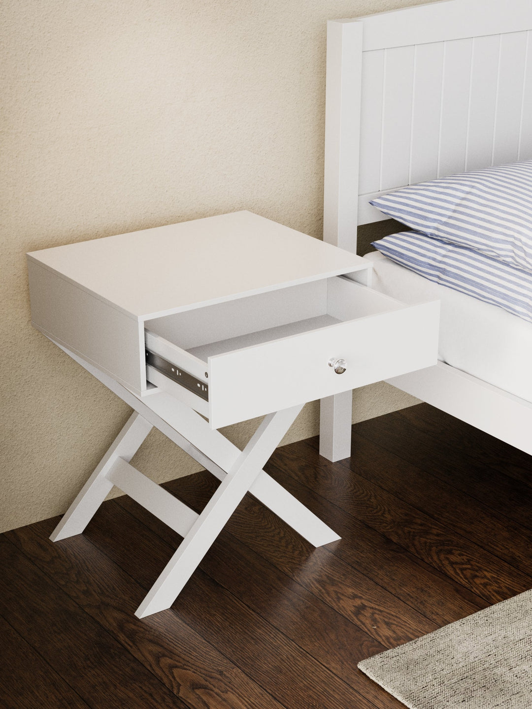 White Bedside Tables