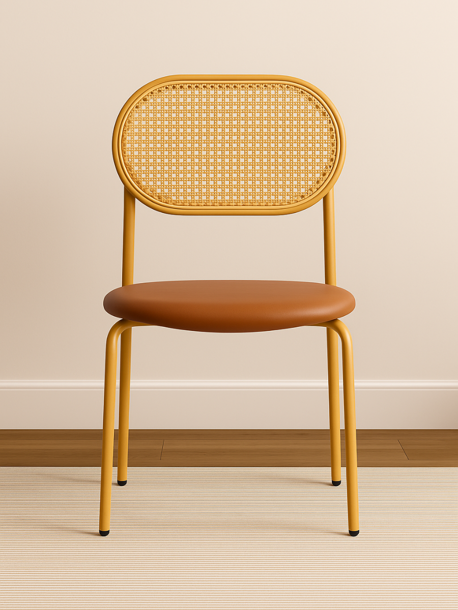 Sierra Brown Rattan Chair 2pcs