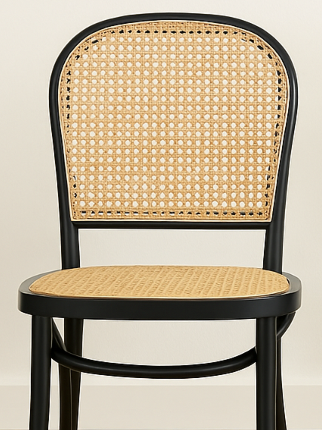 Camden Black Rattan Dining Chair