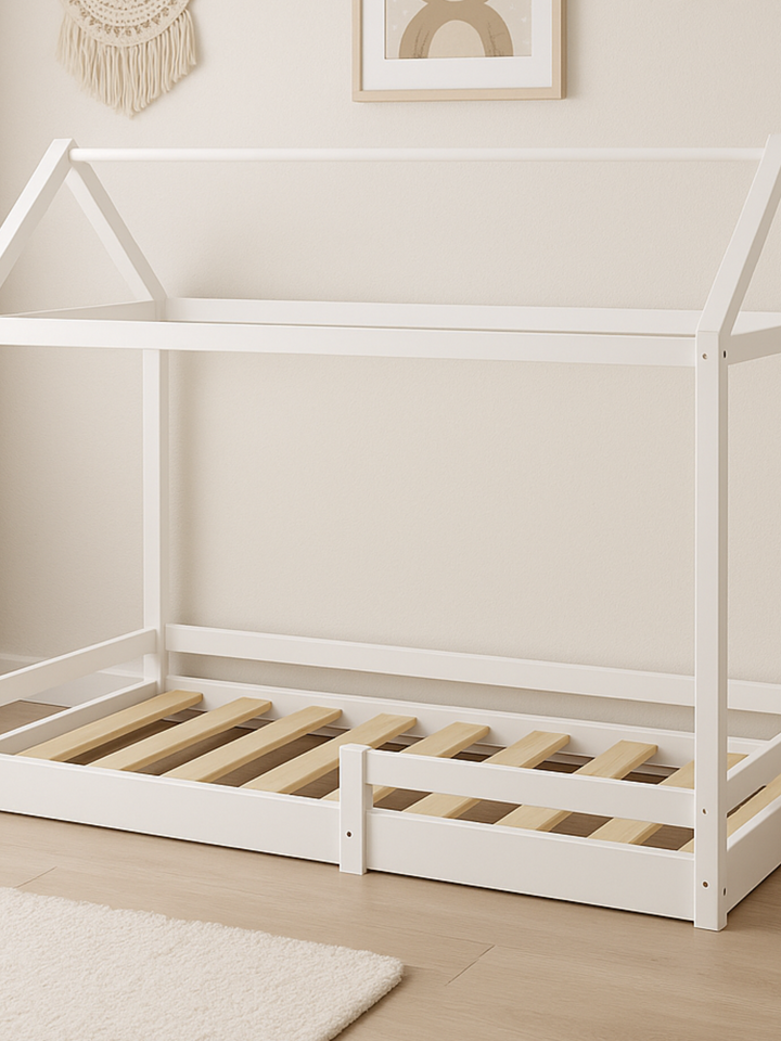 Remy White Kids Deluxe Bed Frame