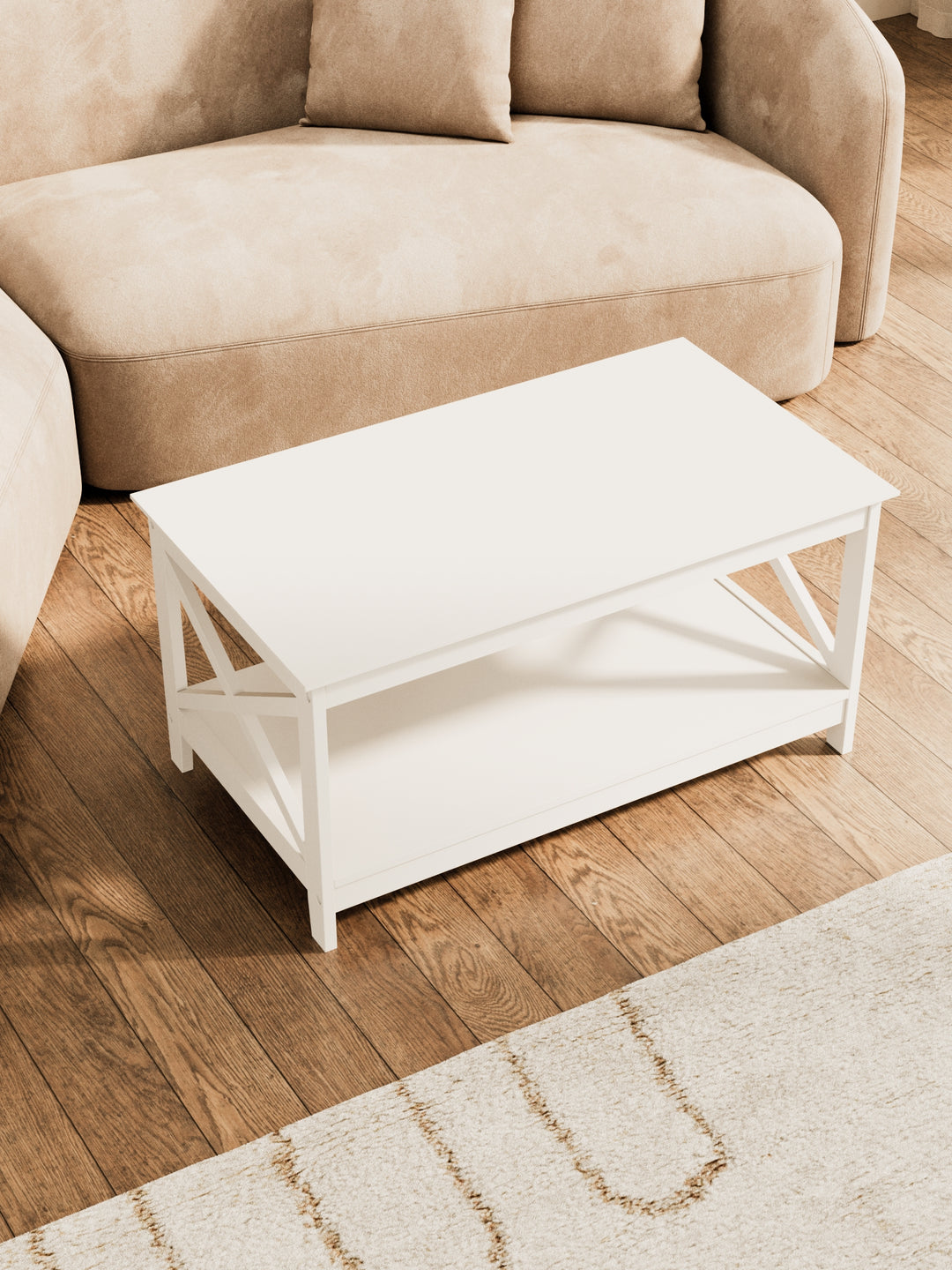 Harper White Hamptons Coffee Table