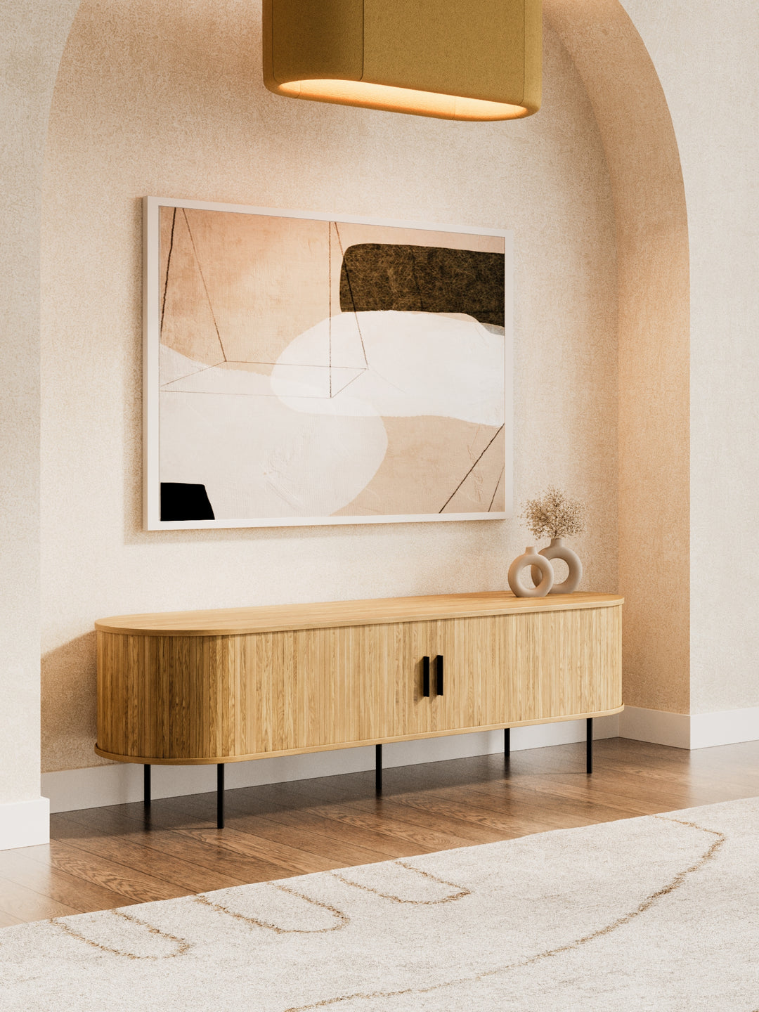 William Mid-Century Entertainment Unit 160cm