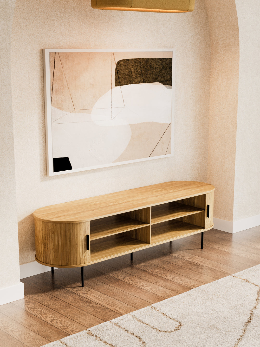William Mid-Century Entertainment Unit 160cm