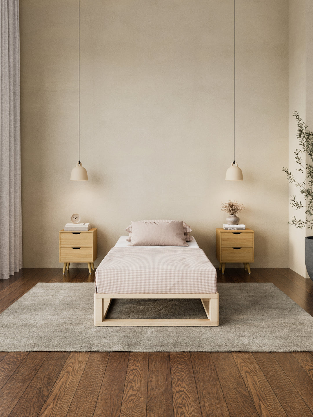 Oasis Pallet Wooden Bed Base