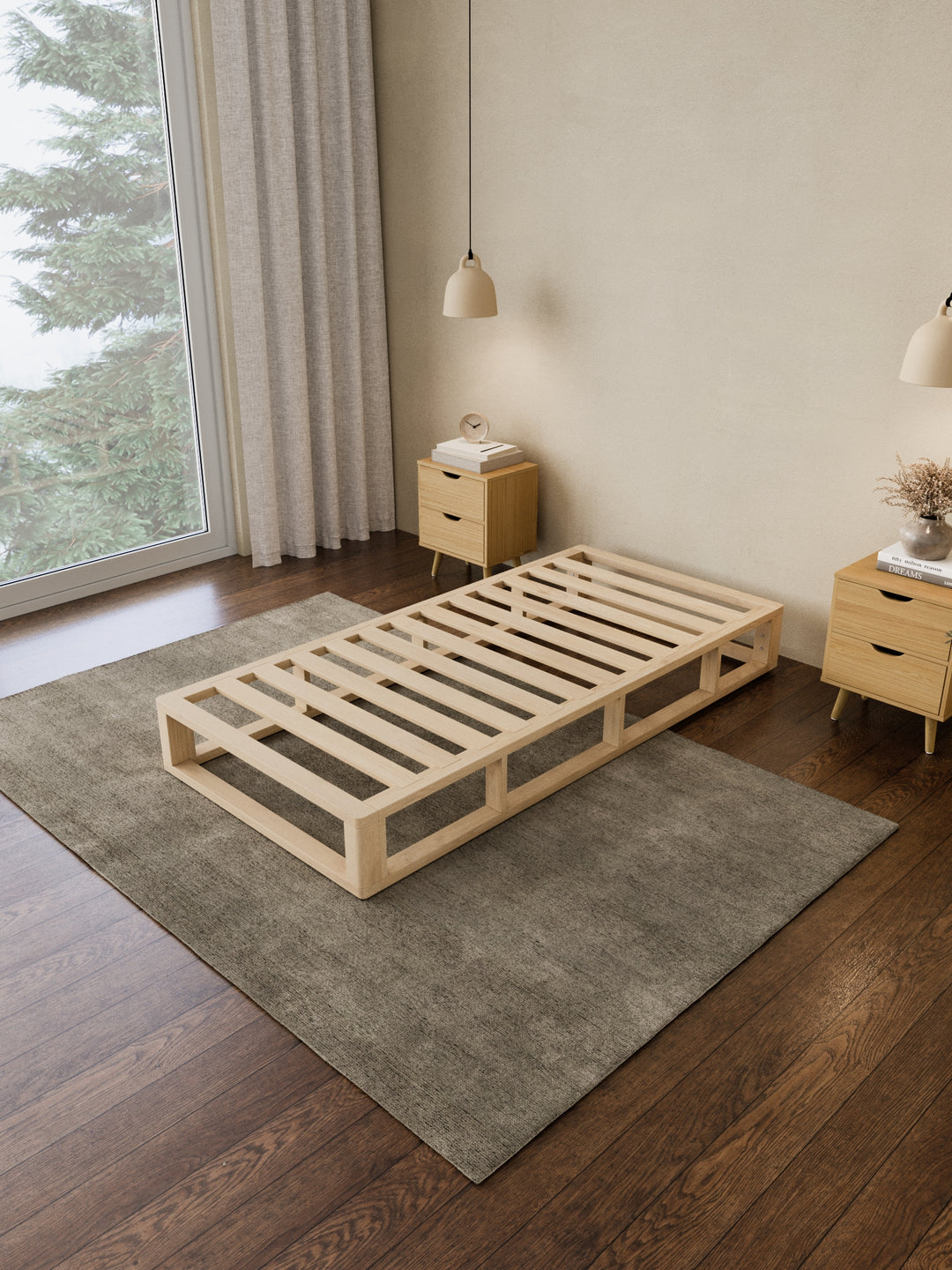 Oasis Pallet Wooden Bed Base