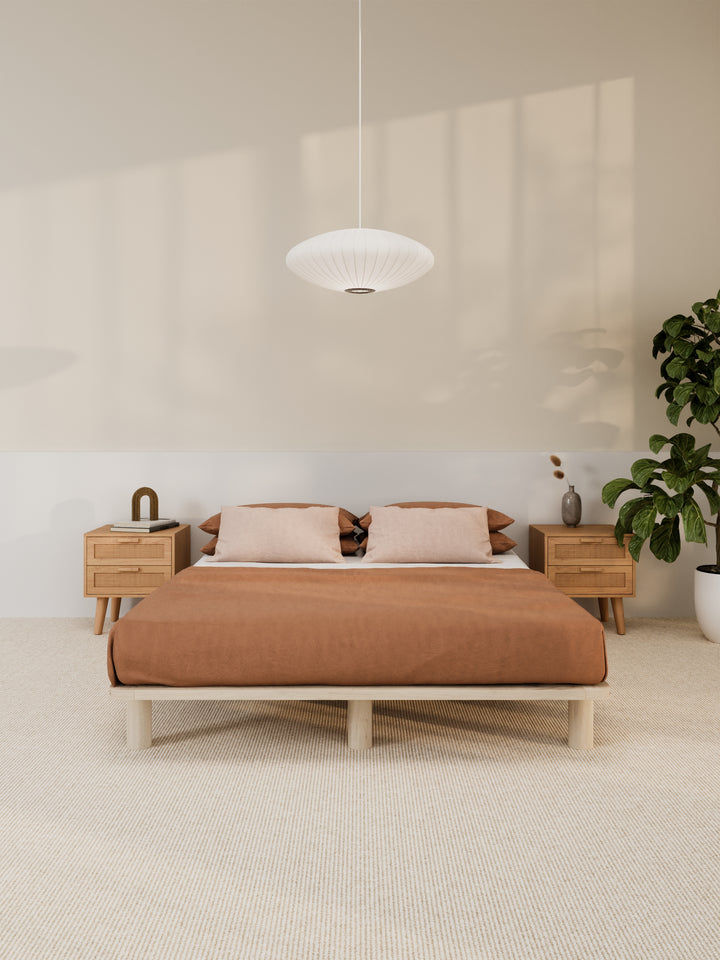 Chelsea Minimal Wooden Bed Base