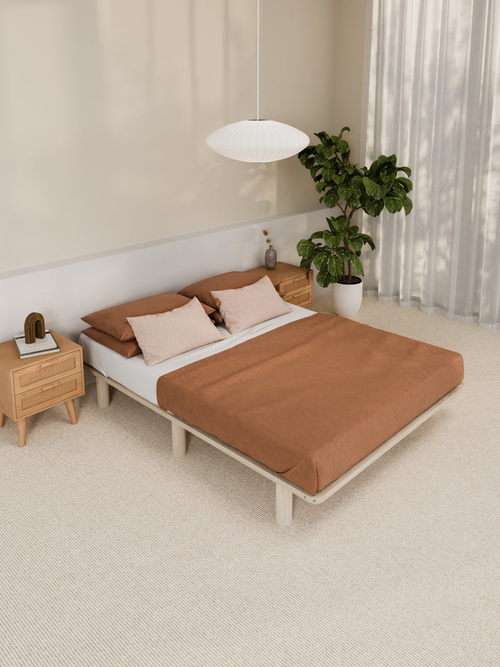 Chelsea Minimal Wooden Bed Base