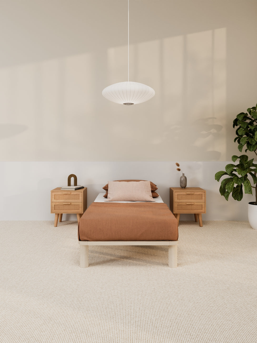 Chelsea Minimal Wooden Bed Base