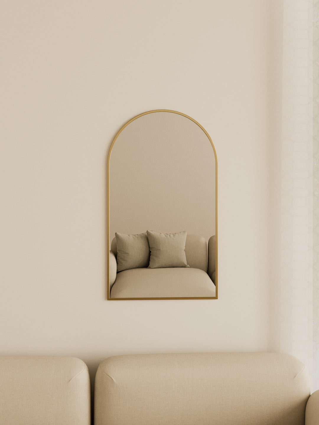 Ella Gold Arch Wall Mirror Bundle