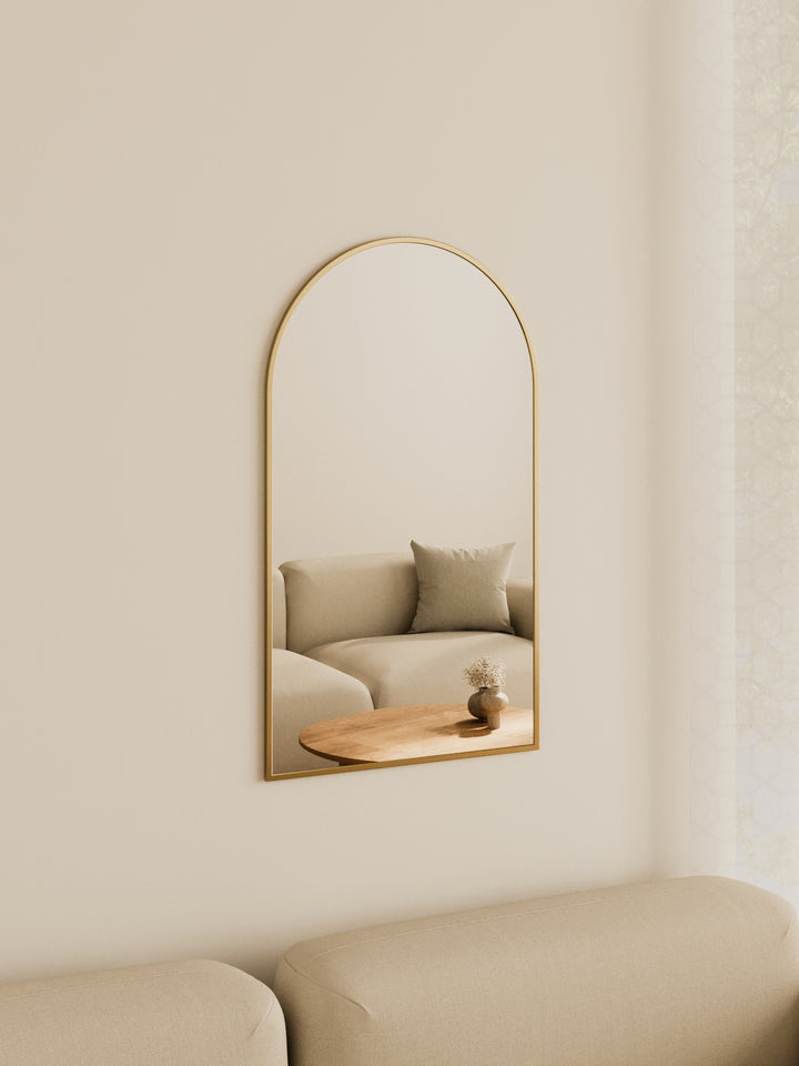 Ella Gold Arch Wall Mirror Bundle