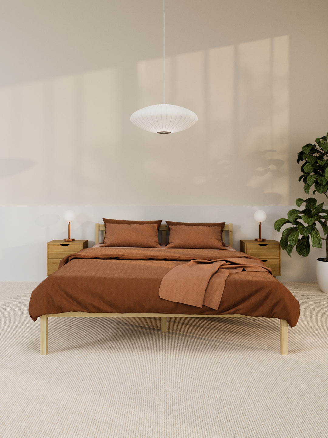 Heron Classic Wooden Bed Frame