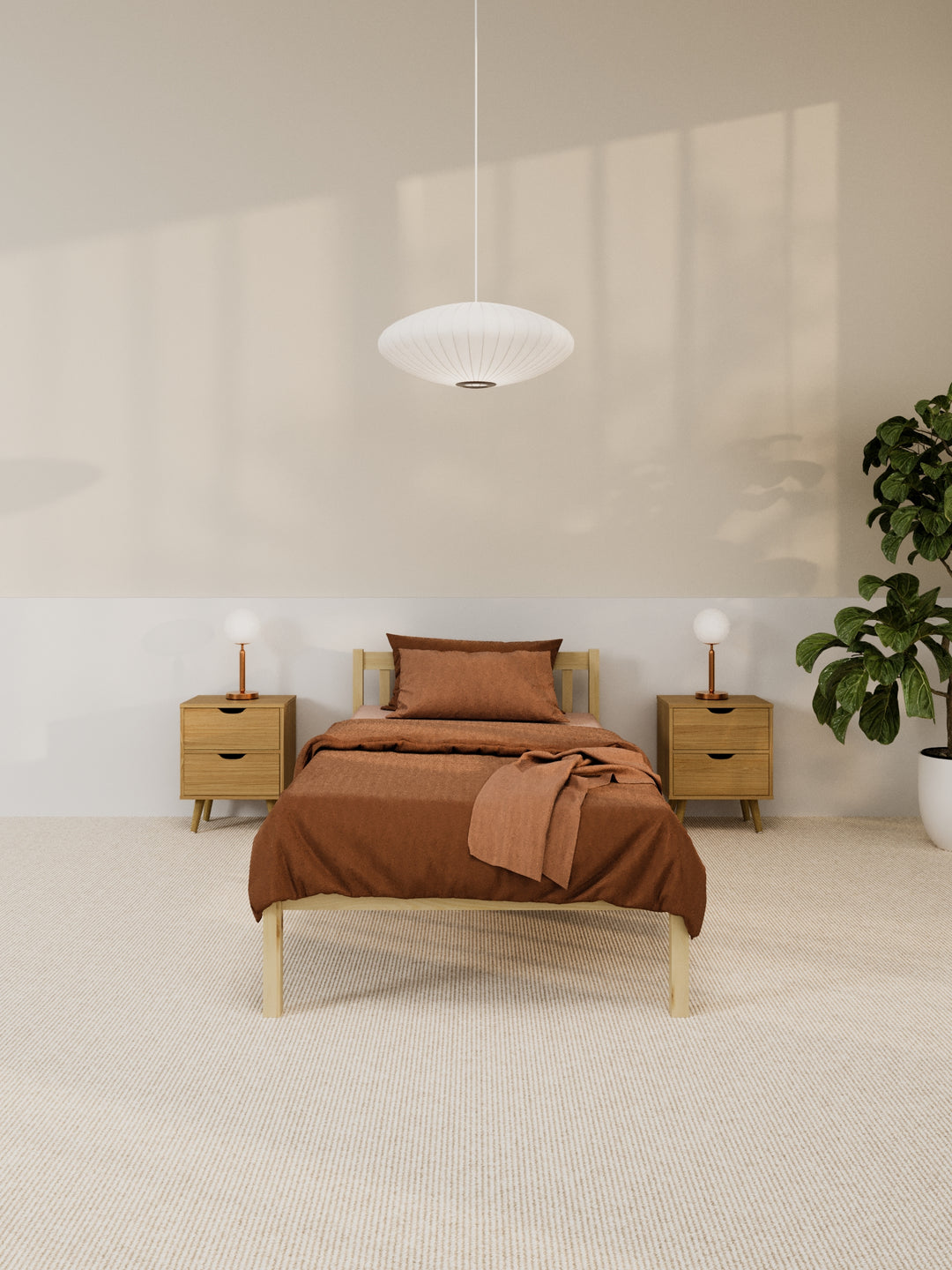 Heron Classic Wooden Bed Frame