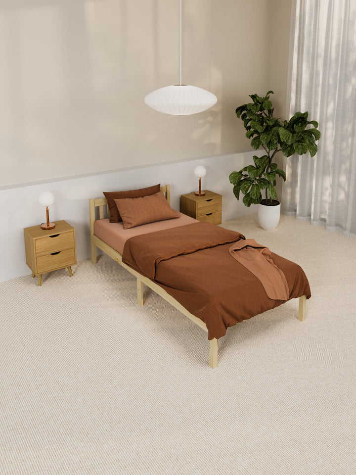 Heron Classic Wooden Bed Frame