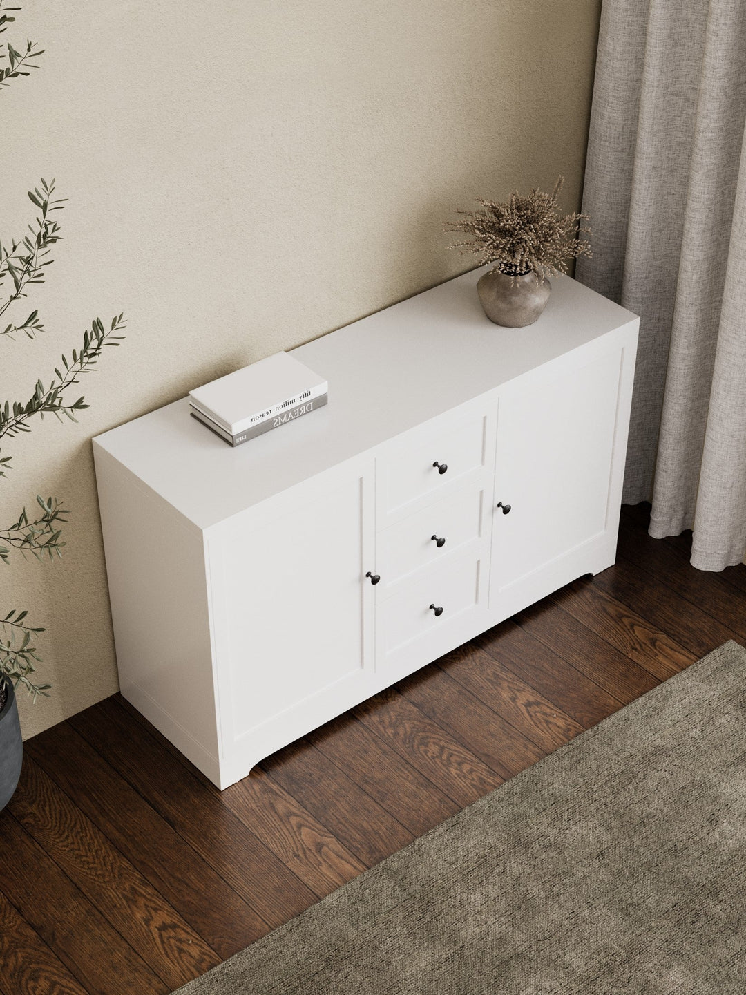 White Sideboard Cabinet