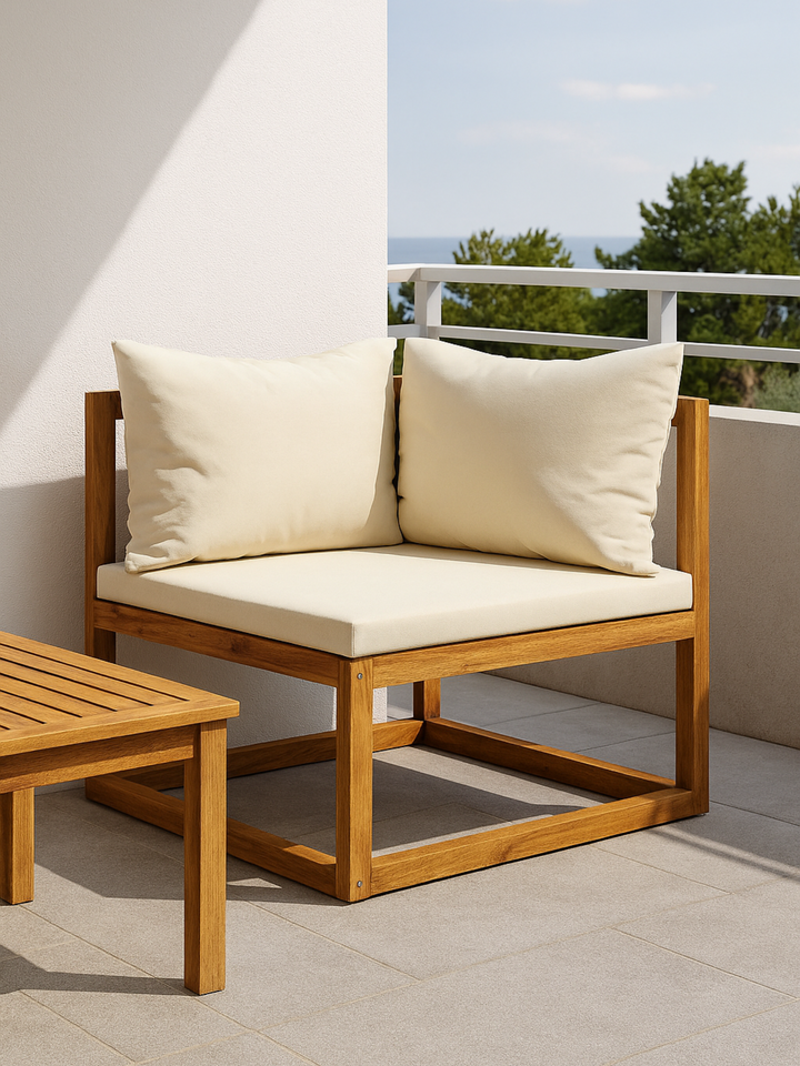Alicia Premium Cream Outdoor Lounge Set