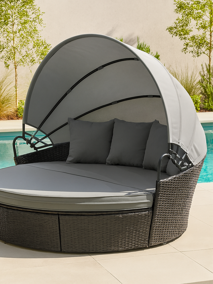 Miami Grey Ultimate Outdoor Day Bed