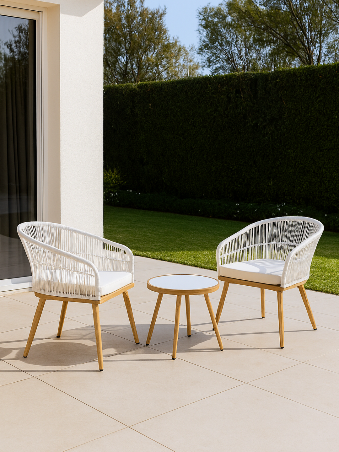 Fleur 2 Seater Outdoor Dining Set