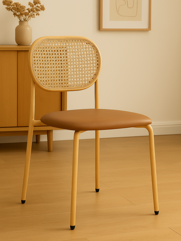 Sierra Brown Rattan Chair 2pcs
