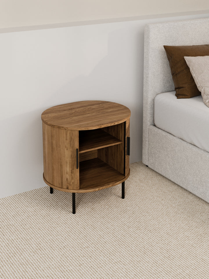 William Mid-Century Bedside Table