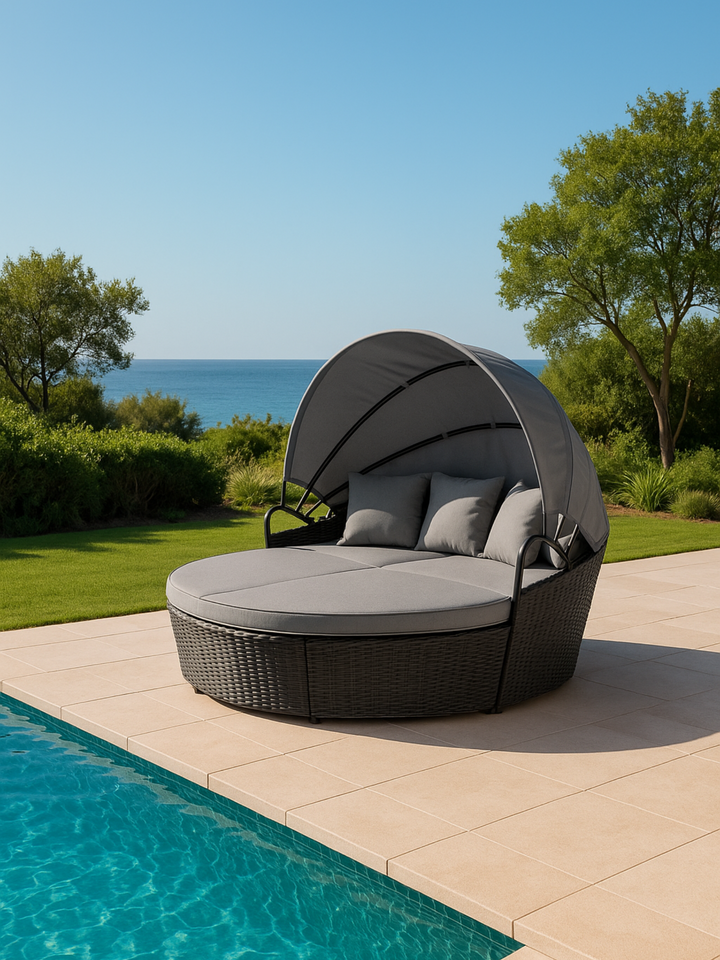 Miami Grey Ultimate Outdoor Day Bed