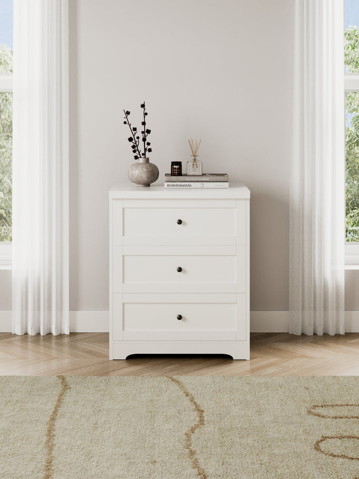 Louise White Hamptons 3-Drawer Dresser