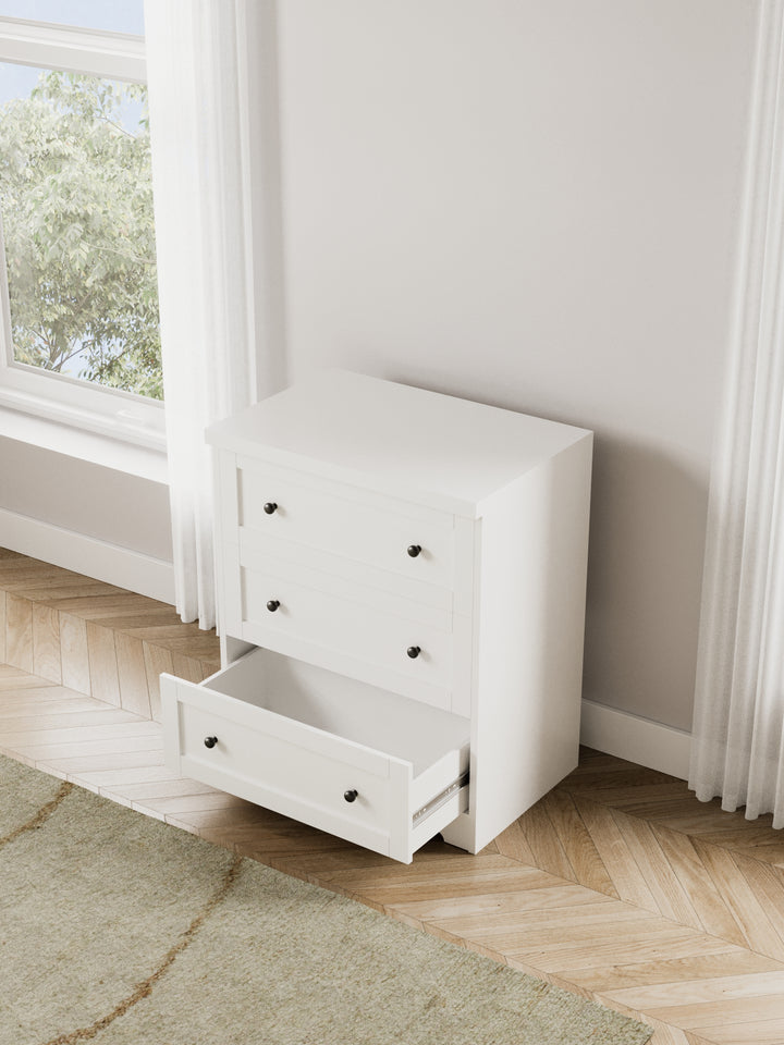Louise White Hamptons 3-Drawer Dresser