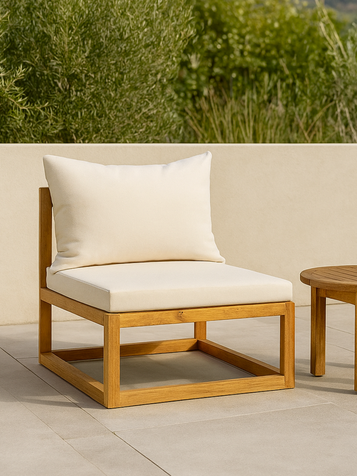 Alicia Premium Cream Outdoor Lounge Set