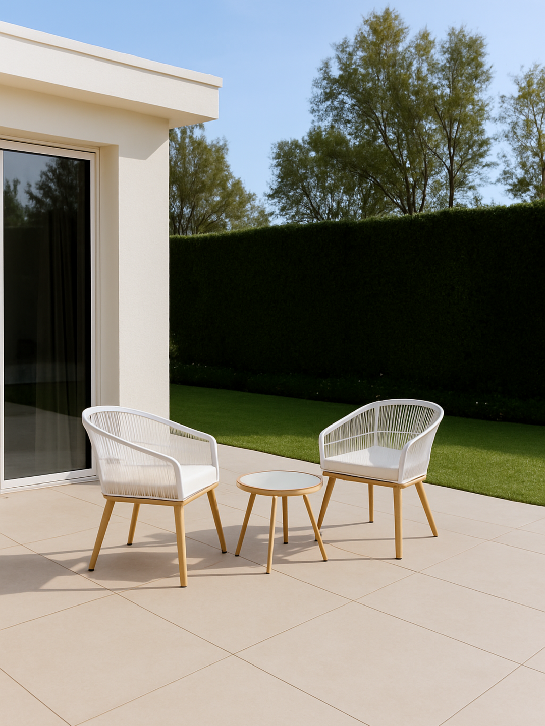 Fleur 2 Seater Outdoor Dining Set