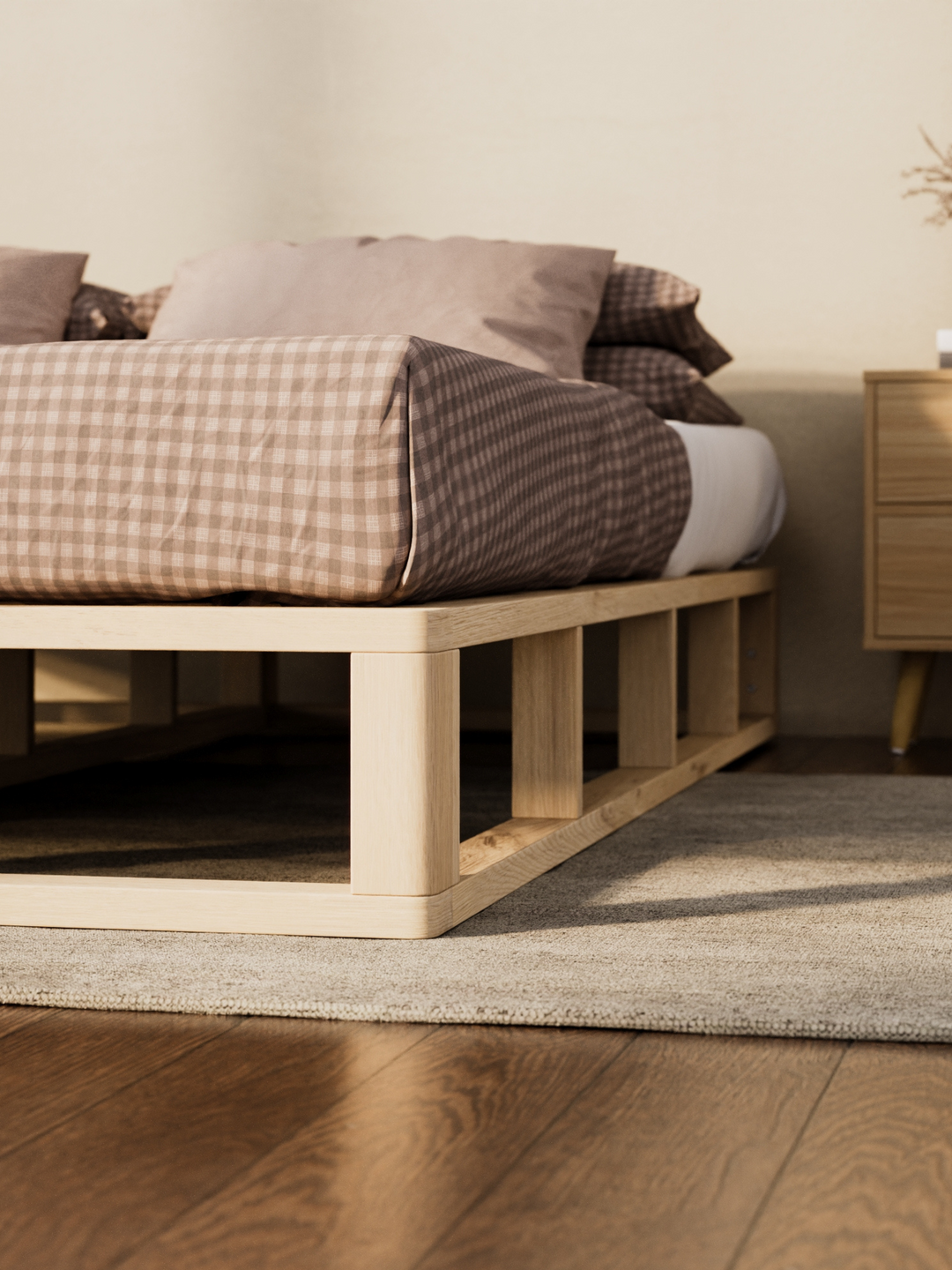 Oasis Pallet Wooden Bed Base