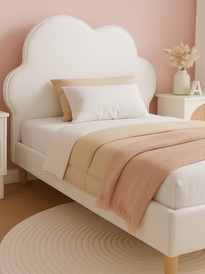 Remy Cloud Kids Single Bed Frame