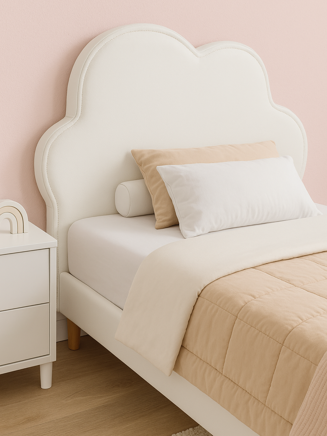 Remy Cloud Kids Single Bed Frame
