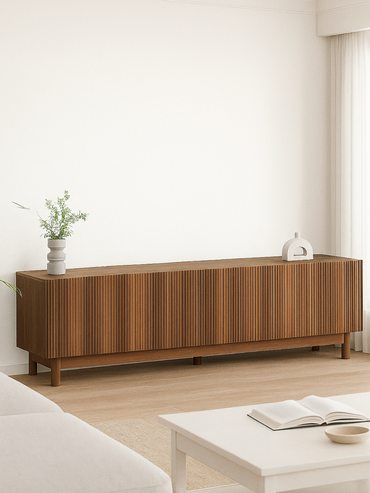 Fiano Premium Espresso Entertainment Unit 180cm