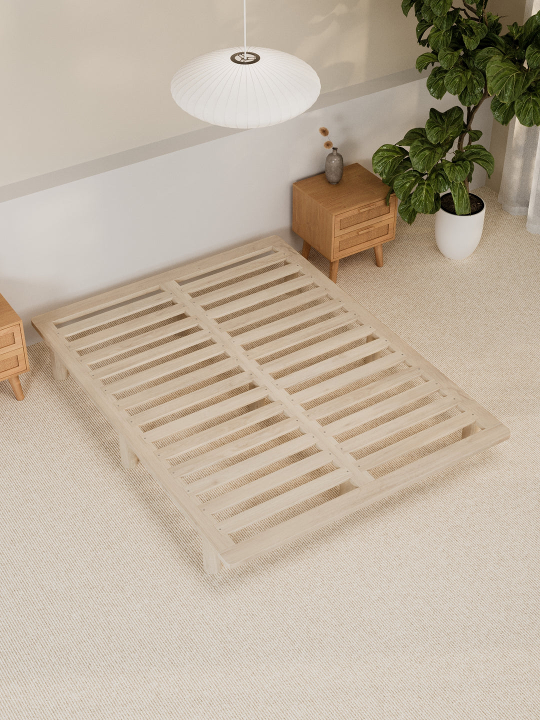 Chelsea Minimal Wooden Bed Base