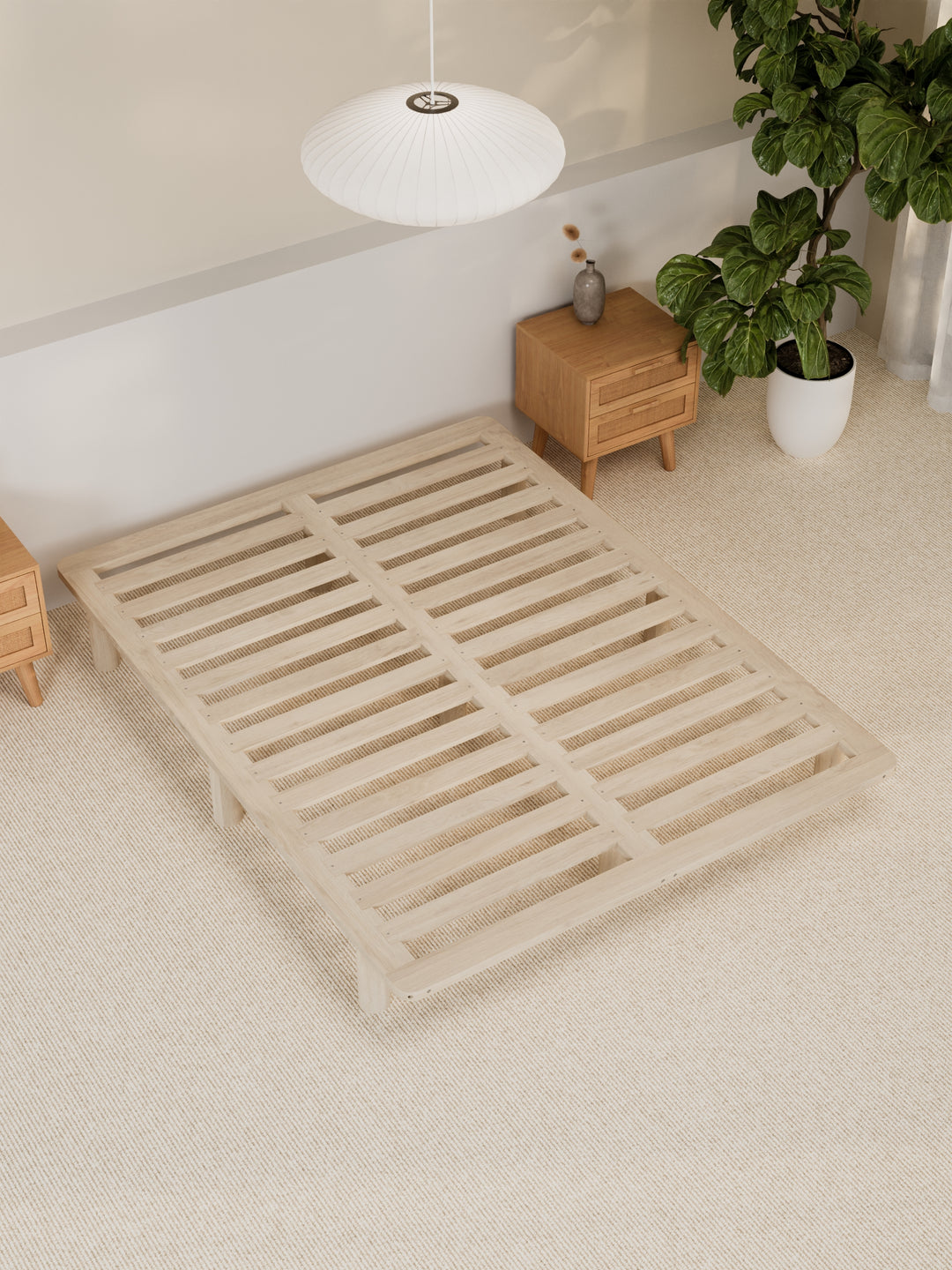 Chelsea Minimal Wooden Bed Base