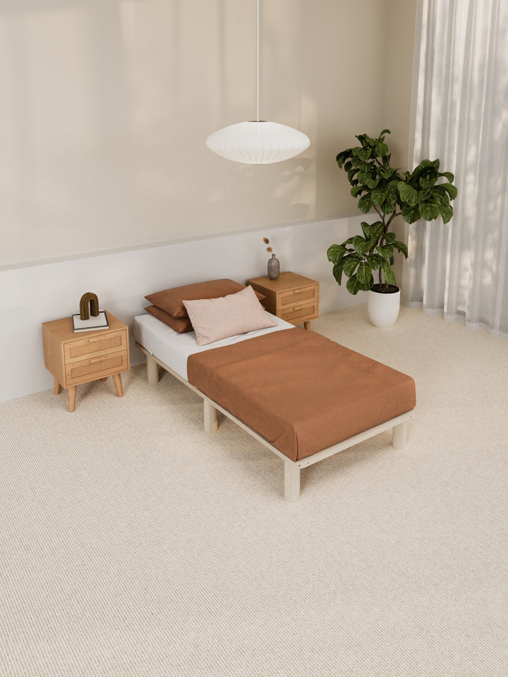 Chelsea Minimal Wooden Bed Base