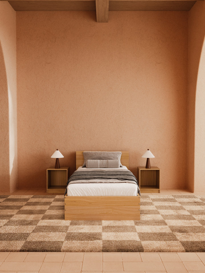 Cody Natural Timber Bed Frame
