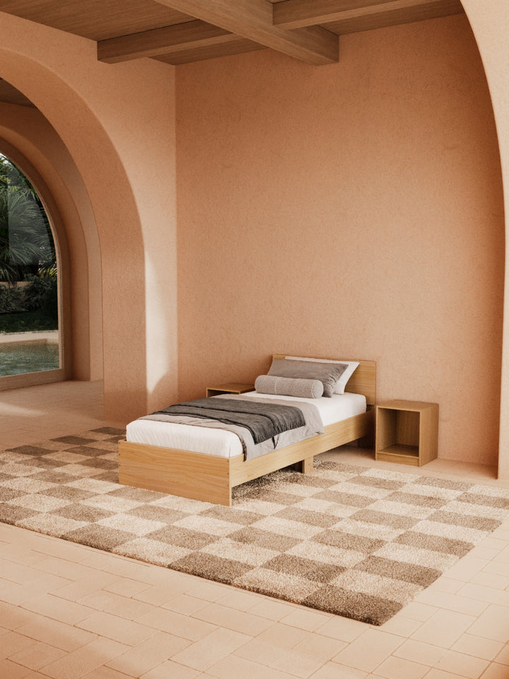 Cody Natural Timber Bed Frame