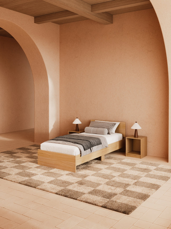 Cody Natural Timber Bed Frame
