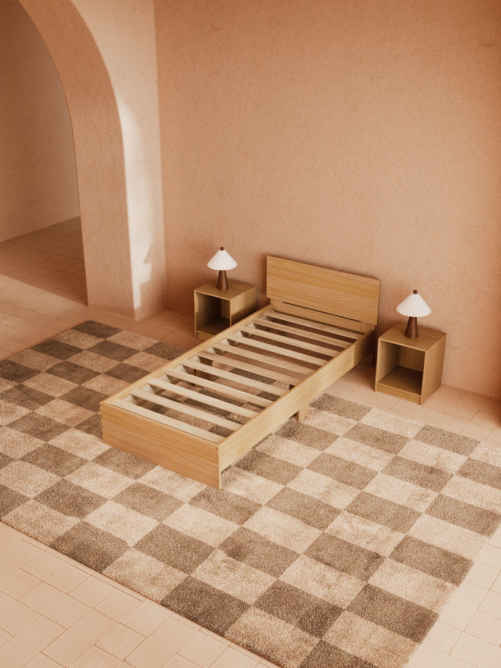 Cody Natural Timber Bed Frame