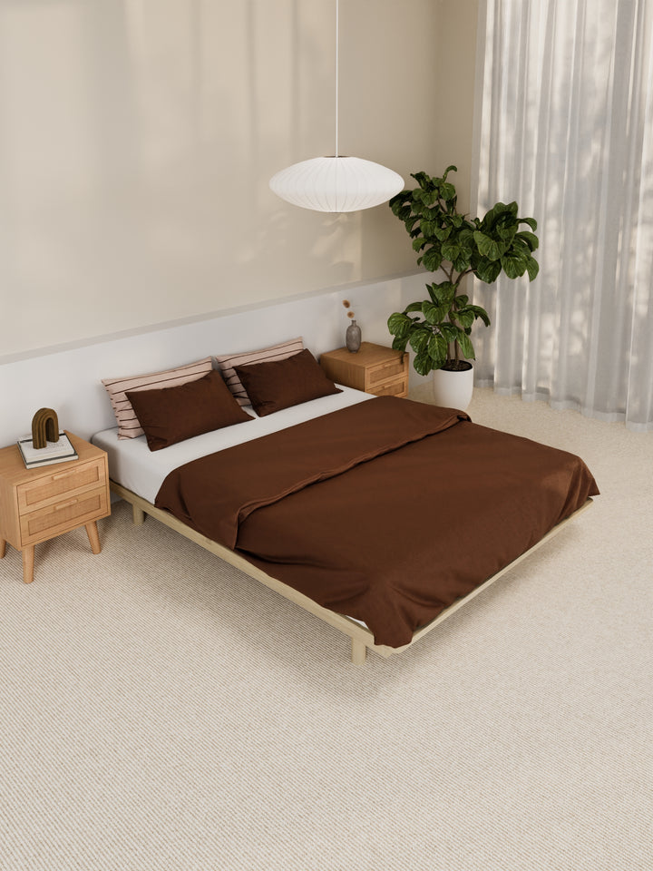Harper Floating Wooden Bed Base