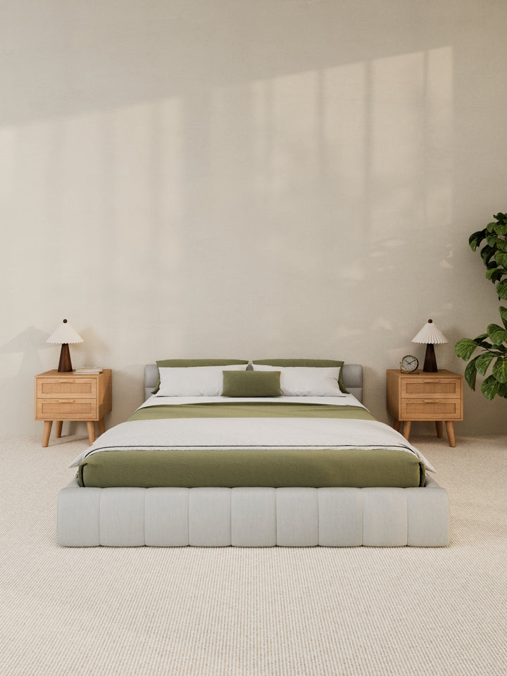 Marshmallow Stone Cloud Bed Frame