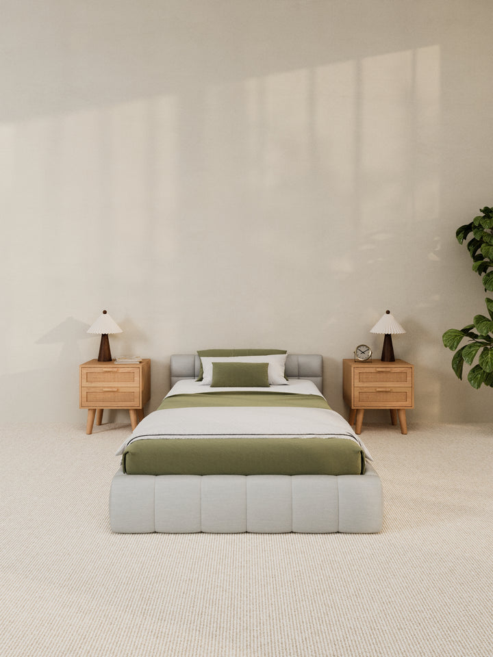 Marshmallow Stone Cloud Bed Frame