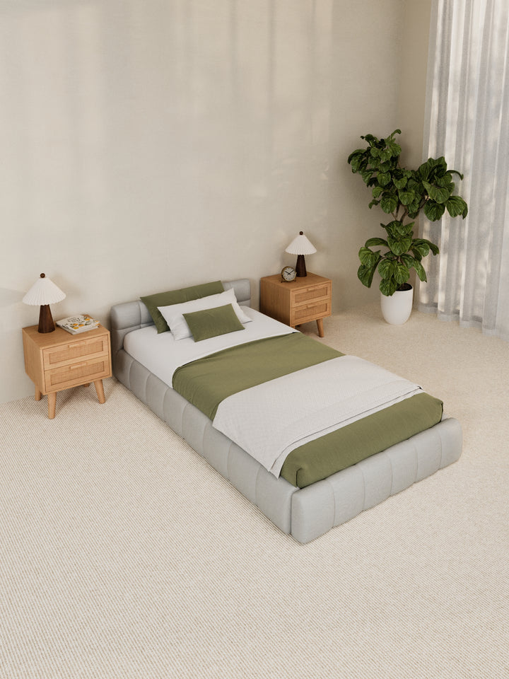 Marshmallow Stone Cloud Bed Frame