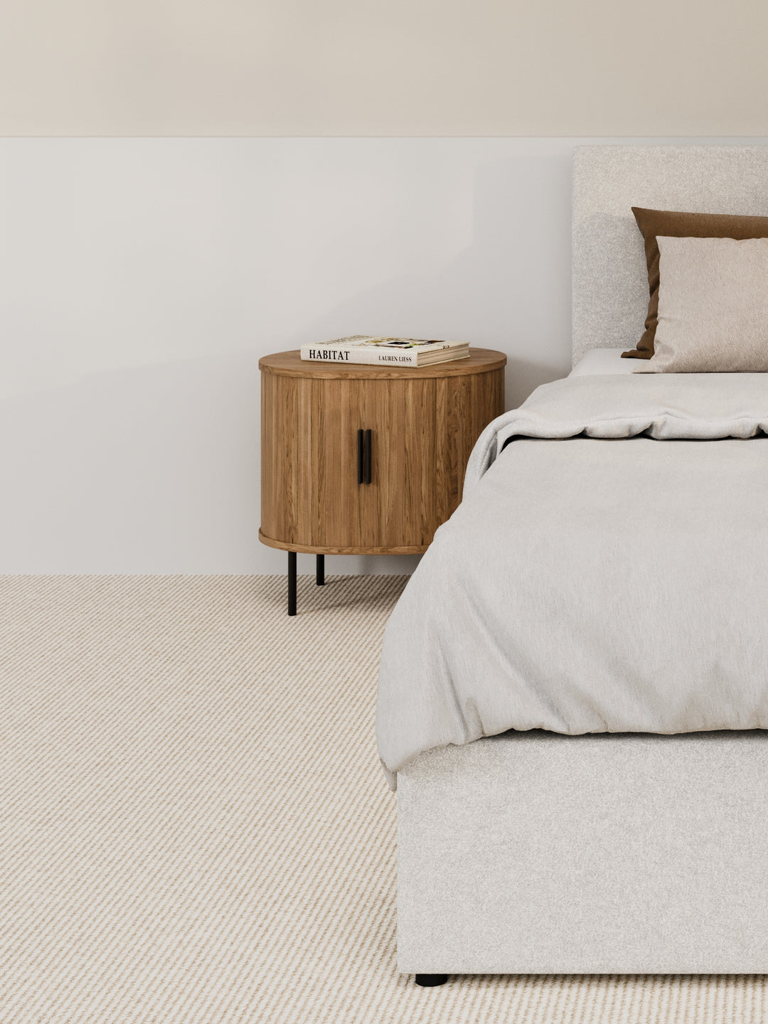 William Mid-Century Bedside Table