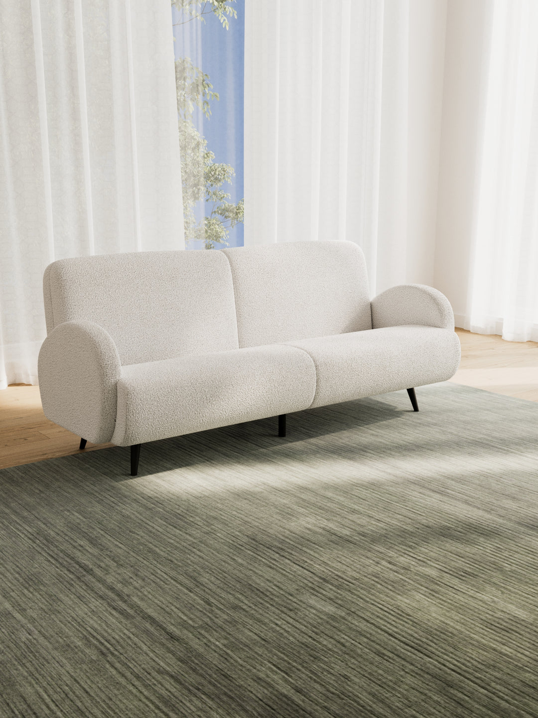 Serena Cloud Boucle 3 Seater Sofa