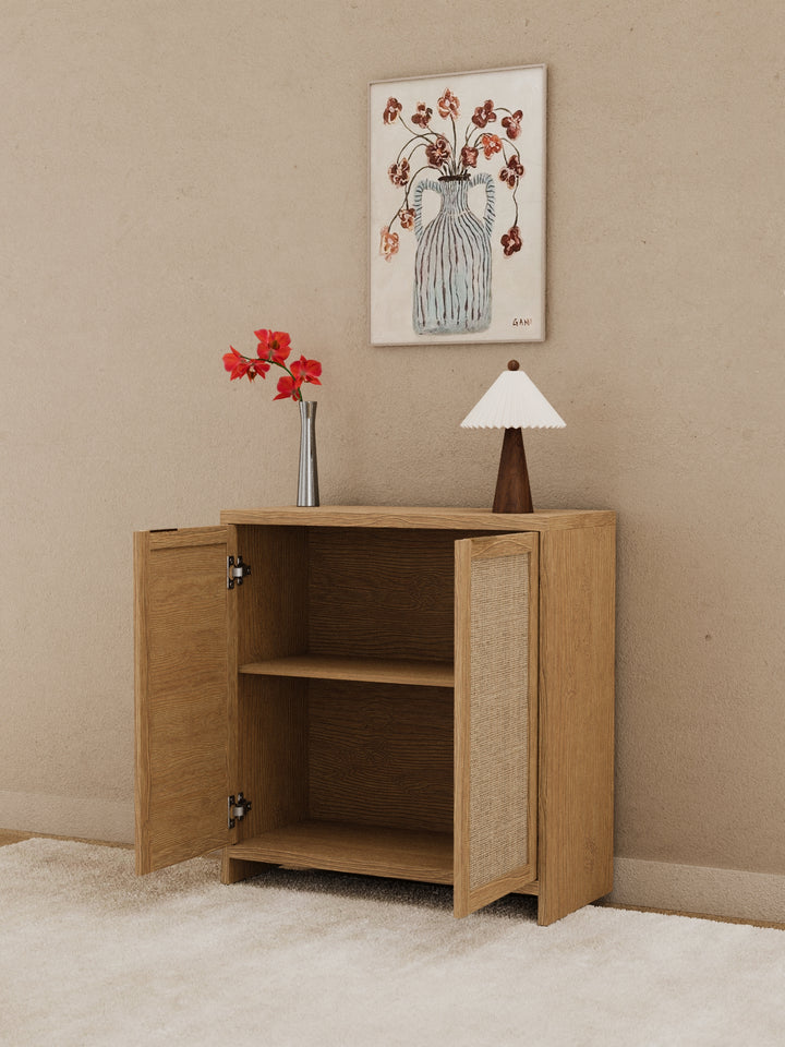 Stevie Natural Rattan Sideboard Cabinet