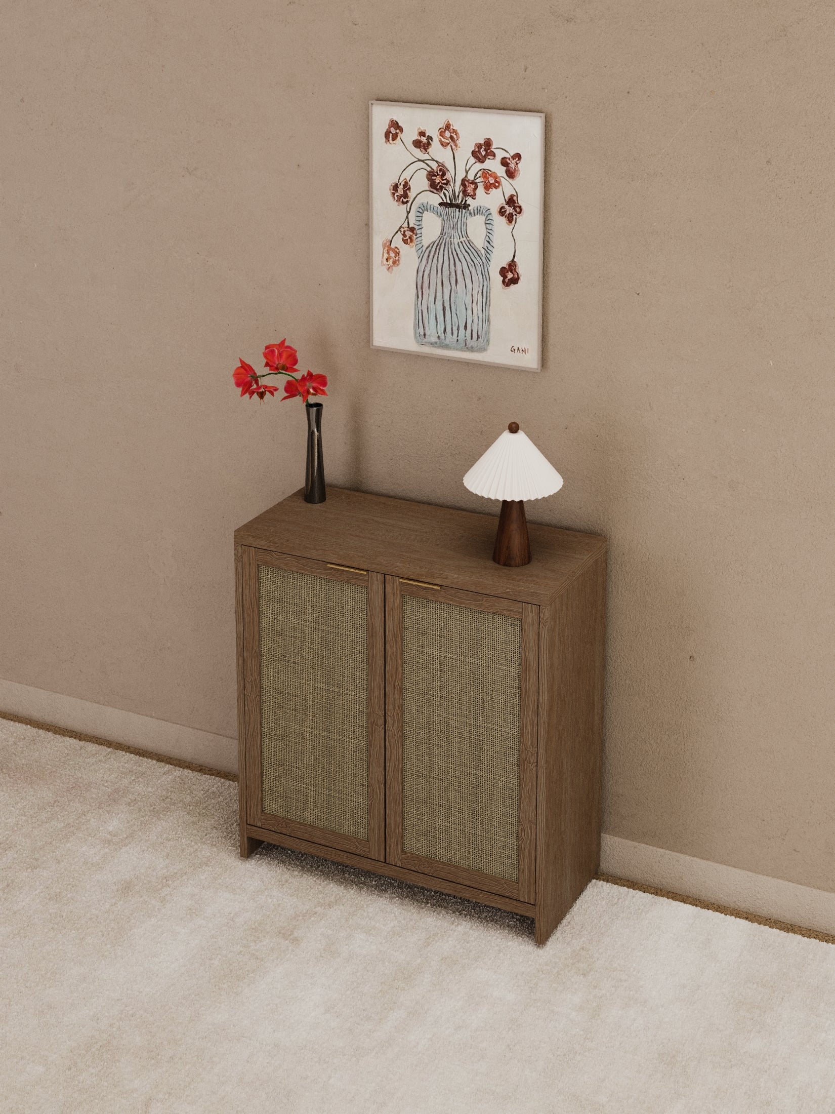 Stevie Wooden Sideboard Cabinet Bundle 158cm