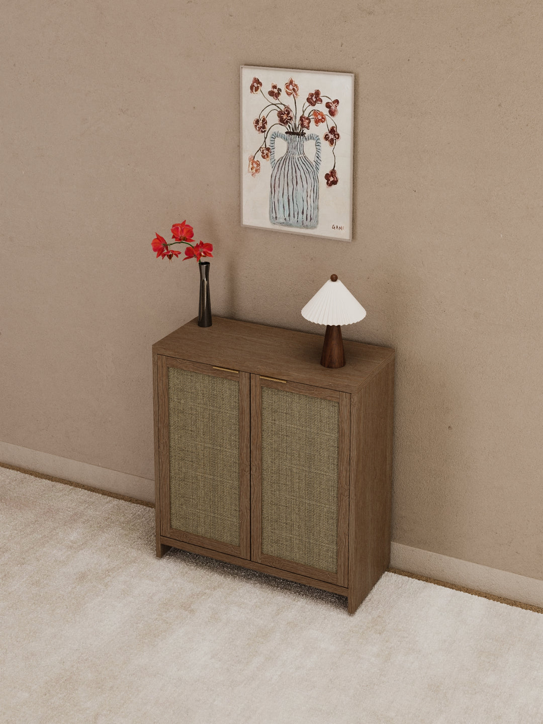 Stevie Wooden Sideboard Cabinet Bundle 158cm