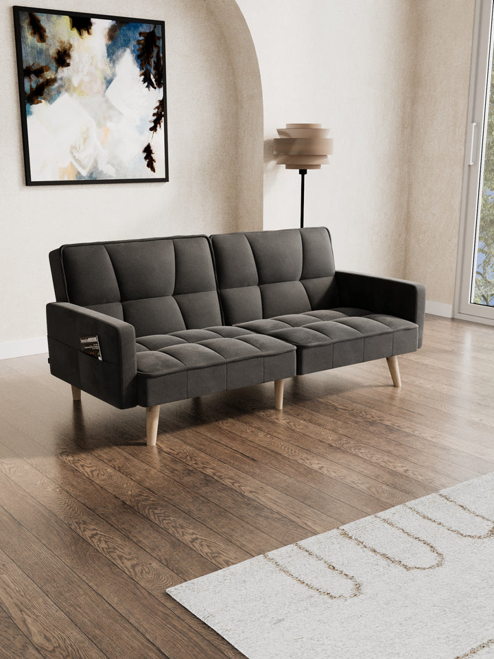 Tegan Grey 3 Seater Sofa Bed