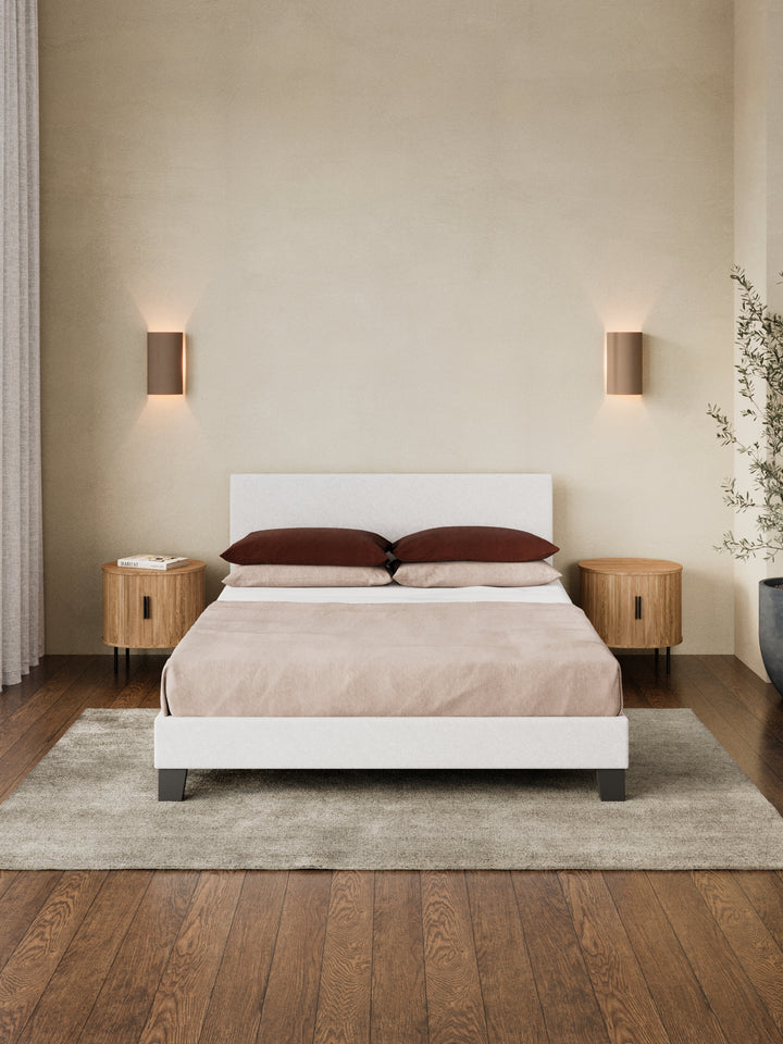 Tori Cloud Boucle Bed Frame